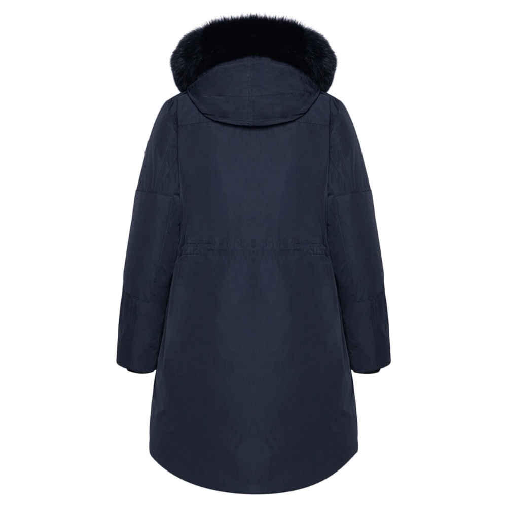 Woolrich Military Down Parka With Genuine Fox Fur - Picture 5 of 12